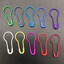 Gourd pins Color metal pins Small clothing store tag small pins Gourd-shaped buckle pins 100 in a box
