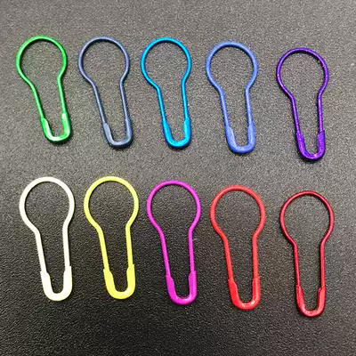 Gourd pins Color metal pins Small clothing store tag small pins Gourd-shaped buckle pins 100 in a box