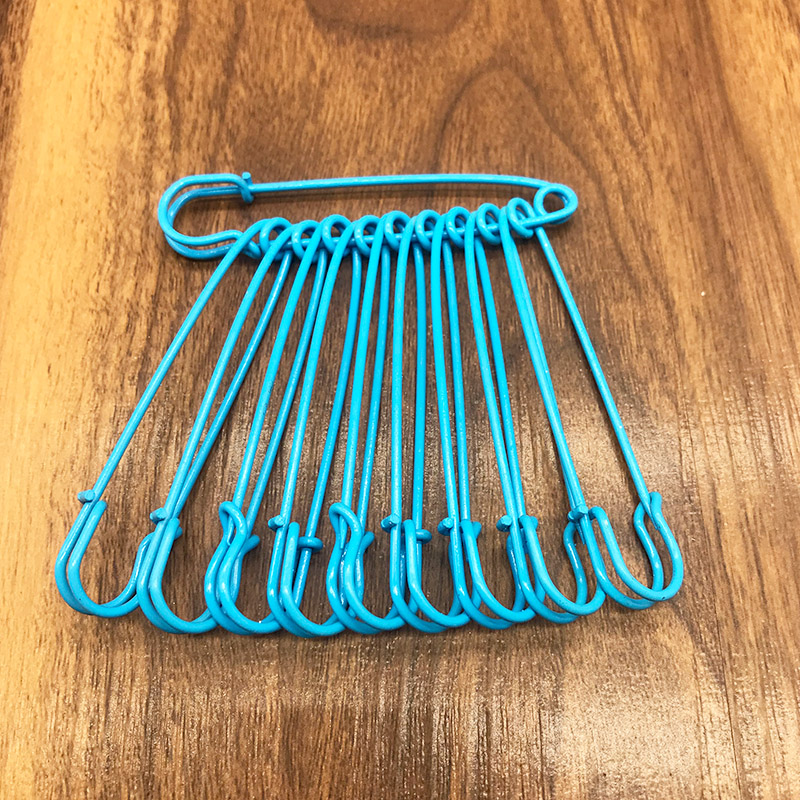 Áo len pin pin retro đơn giản lớn trâm cài áo choàng len áo đôi sử dụng pin cardigan khóa trâm - Trâm cài trâm cài áo hàn quốc