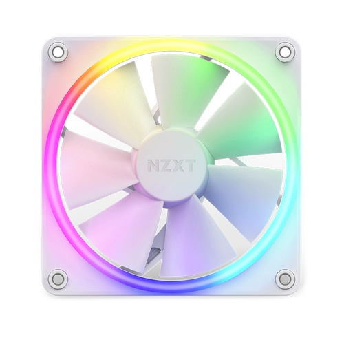 NZXT Enjie F120 F140 P Q RGB Черно -белый статический объемный объем Ветровой ветру Управление температурой. Вода холодный багальный вентилятор