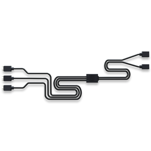 Cool Supreme RGB/ARGB Один точка Три Линия подключения 1 точка 3HUB Разделение Aura Shenguang Synchronous 5V Hub