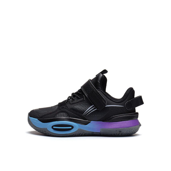 Lining/Li Ning's 10 authentic children's basketball shoes shock absorption, abrasion -resistant low -top sports shoes yknt036
