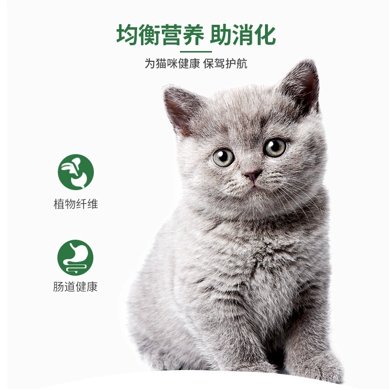 Thức ăn cho mèo con 1-4 tháng Thức ăn cho mèo Thức ăn cho mèo Thức ăn chủ yếu Thức ăn cho mèo Anh ngắn 10 Bánh sữa 2kg Cá hồi Thức ăn tự nhiên 4 kg - Cat Staples