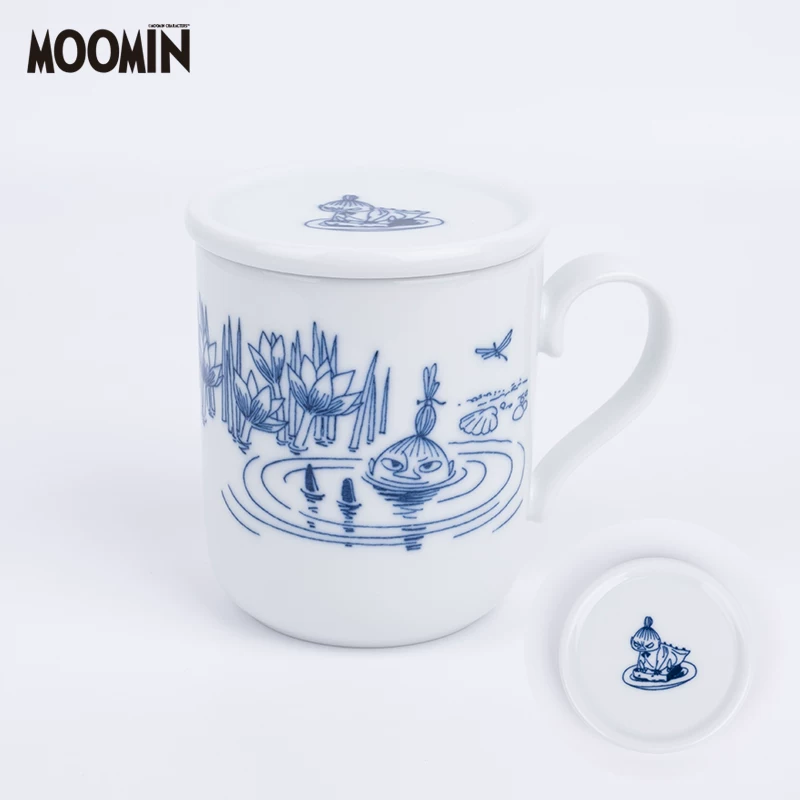 Японский импортированный керамический чашка MOOMIN из магазина Shanjia Cup Cup Dip сладкий десерт фарфоровая чашка японского стиля для чая
