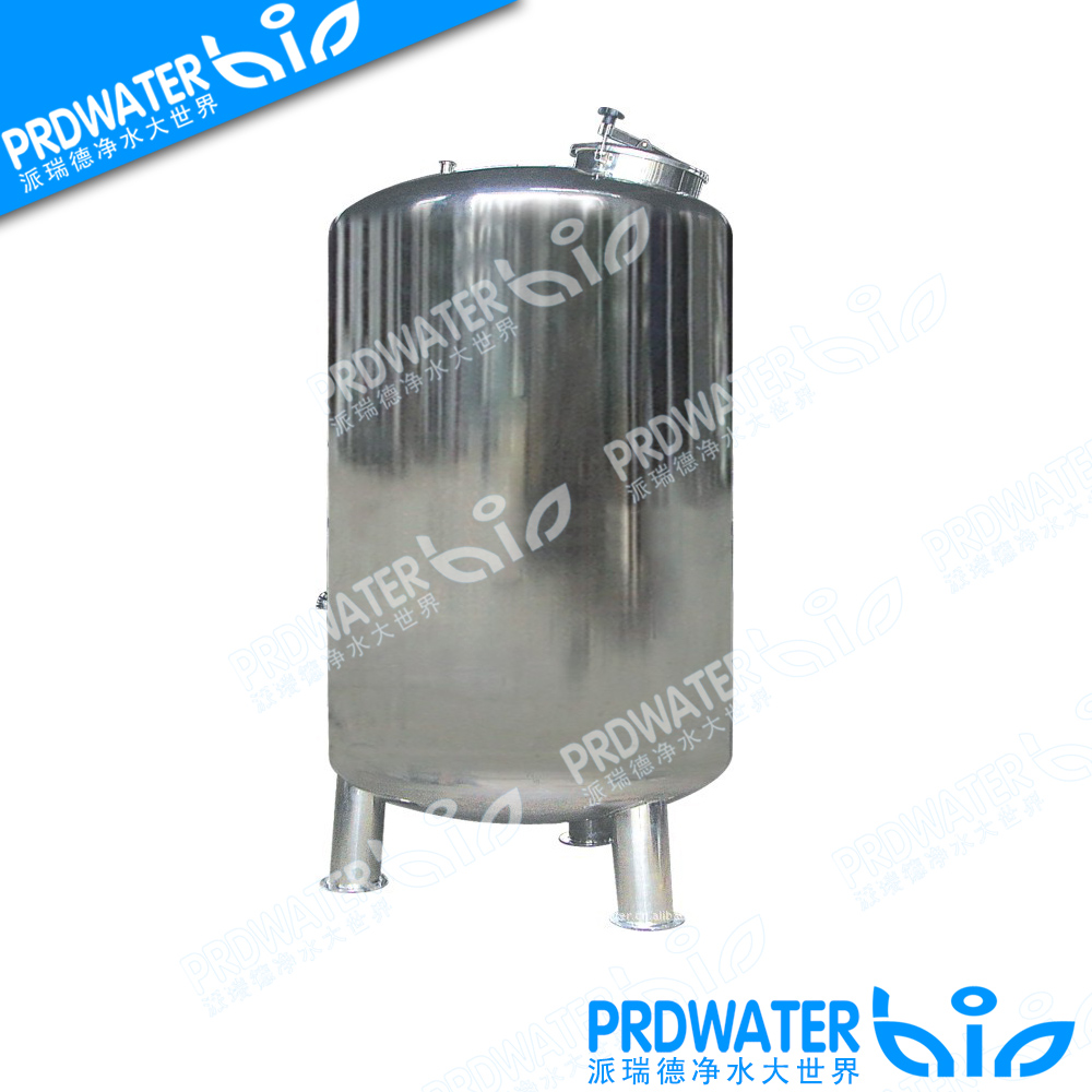 Stainless steel 304 sterile water tank bucket water tank round conical water tank with suction aspirator liquid level 1T2T 3T5T