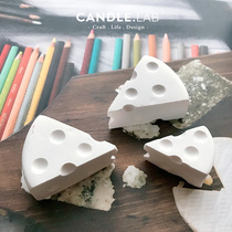 CANDLE LAB ) Mini Cheese DIY aromatherapy candle expanded fragrance of hand-loaded silicone mold 25