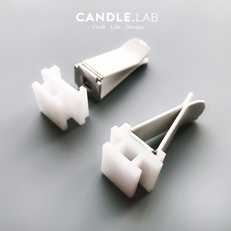 CANDLE LAB ) DIY Korean Aromatherapy Gypsum Expansion Stone Handmade Car Air Vent Clip Card Slot 08