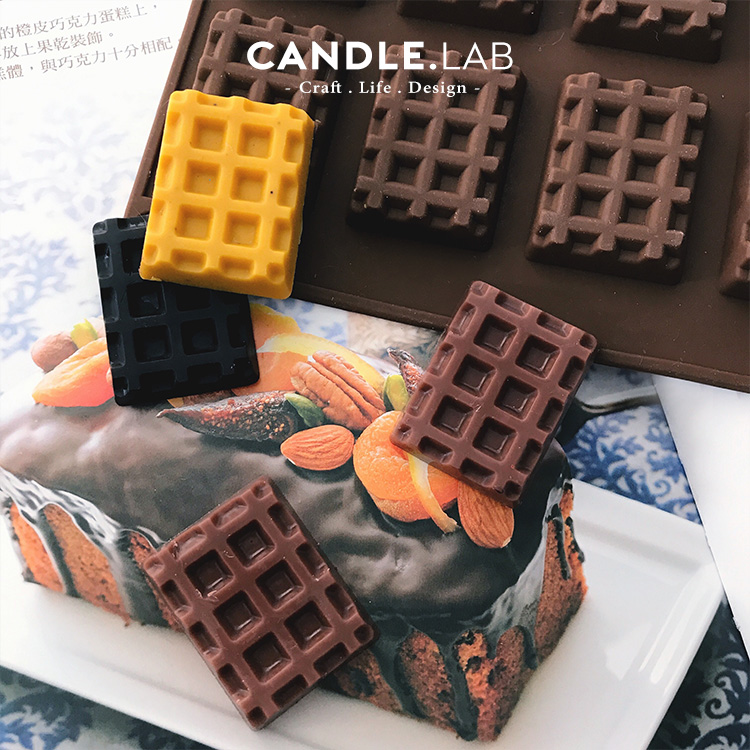 CANDLE LAB) Rectangular Huafu biscuit DIY fragrant lavender candle expanded fragrant stone silica gel molds 17-Taobao