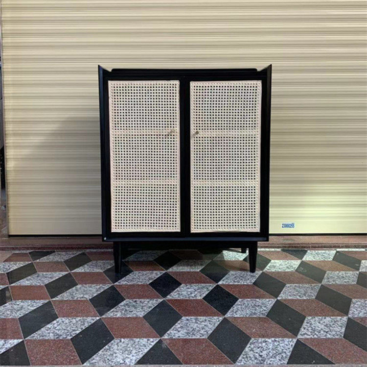 Nordic Solid Wood Shoe Cabinet Minima Modern Small Family Style Living Room Door Hall Cabinet Sullin Cabinet Containing Cabinet Containing Cabinet Domestic Cabinet