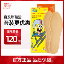Hemerocallis warm foot patch warm foot patch female foot hot post baby warm patch winter self-heating foot pad cold warm insole