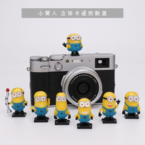 Minions hot shoe cover dustproof creative suitable for Sony Fuji mirrorless Nikon SLR camera Canon M50