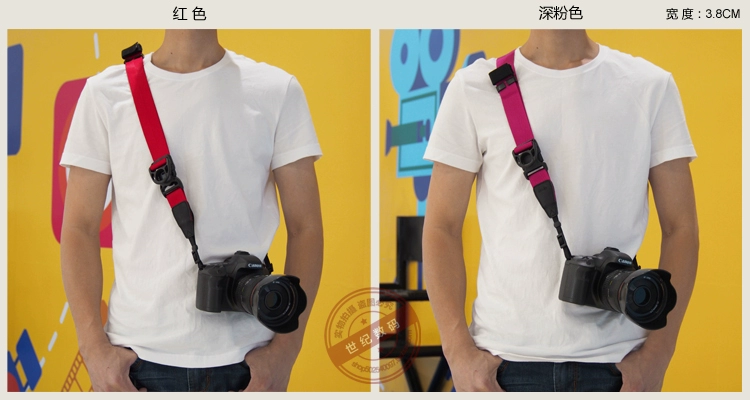 Cam-in Ninja dây đeo máy ảnh DSLR micro micro chụp ảnh chéo điều chỉnh nhanh dây đeo vai giải nén - Phụ kiện máy ảnh DSLR / đơn