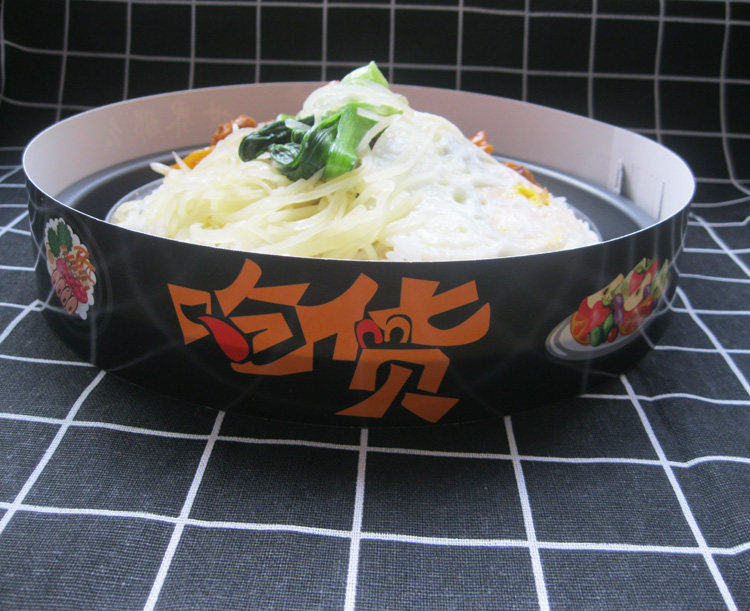 Customized oil-proof paper ring iron plate oil-proof steak grill special paper ring iron plate rice oil-proof paper 5,000 orders