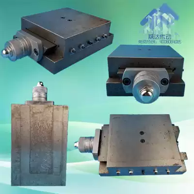 Pallet one word CNC sliding table Hard linear guide One-way drag plate screw Precision cast iron sliding table guide rail power head