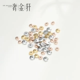 Шнурок-держатель, гипоаллергенные серьги, золотые аксессуары, серебро 925 пробы, золото 750 пробы