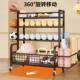 Fitness Equipment Storage Rack, Household Large-Capacity Sports Equipment Organizer, Foam Roller Dumbbell Rack, Yoga Mat Basket