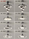 Hp Fan Light Ceiling Fan Light Invisible Dining Room Chandelier 2026 New Model Light Luxury High-End Italian Minimalist Bedroom Light
