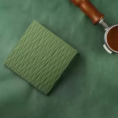 Airflow air flow coffee press pad powder hammer pad corner bar pad coffee machine handle cloth powder anti-slip pad