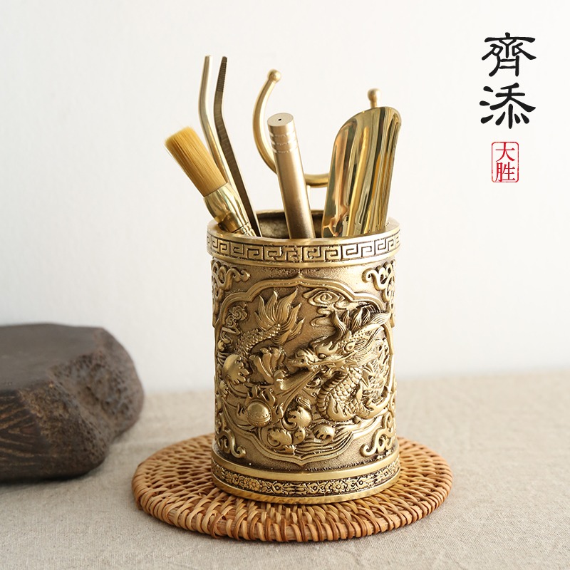 Tea Aisles 6 Gentlemen Suit 6 Gentleman Tea Set Accessories Tea Wash Suit Kung Fu Tea Tea Tool Tea Set Bucket Tea Clip