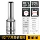Power Lion 1/2 mở rộng Dafei ổ cắm gương chrome vanadi thép sâu 8-32mm cờ lê bánh cóc tự động sửa chữa đầu