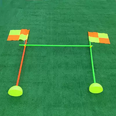 Color sign pole combination stadium logo colorful flag physical training football basketball obstacle pole