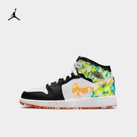Чиновник Jordan Nike Jordan 1 Mid Se AJ1 Большой детская спортивная обувь DJ6563