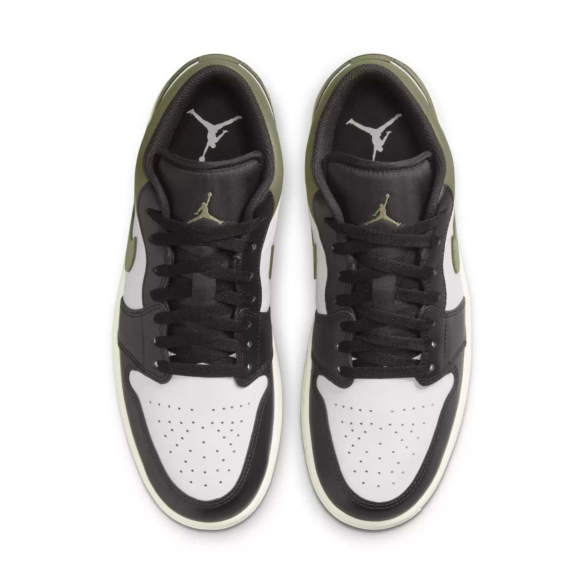 Jordan官方耐克乔丹AJ1板鞋男运动鞋夏季低帮缓震轻便抓地553558