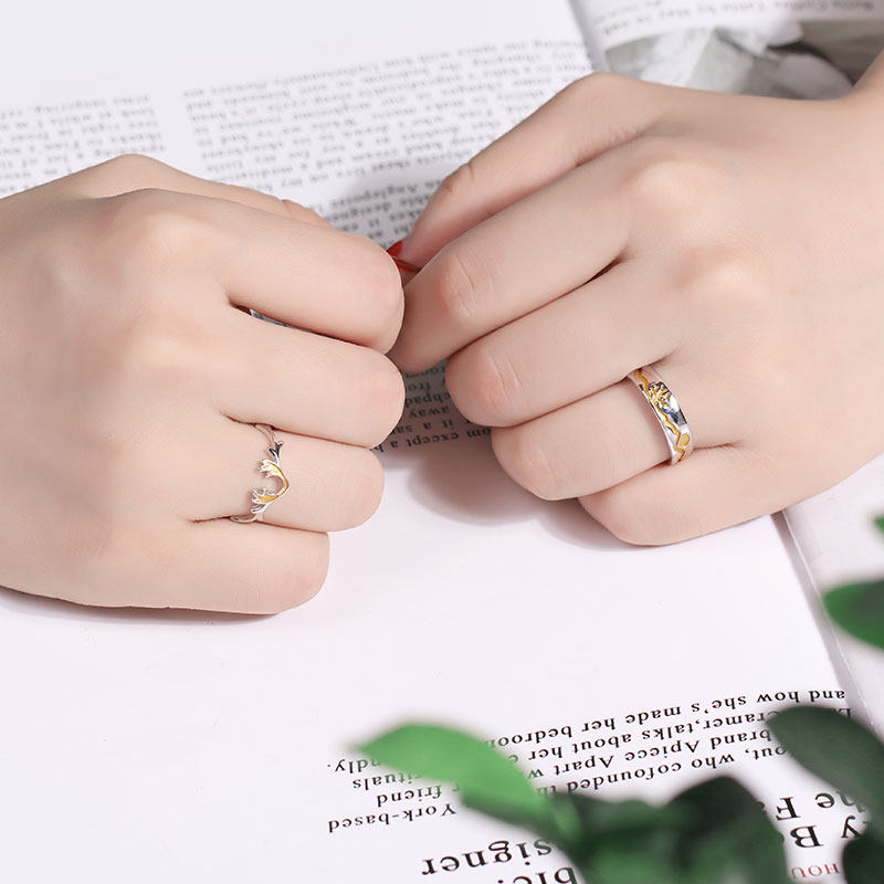 Bague mixte en Argenterie - Ref 3088737 Image 4