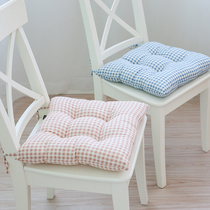 Student cushion Four seasons classroom chair cushion office breathable seat cushion Japanese chair cushion thick cushion soft cotton cushion