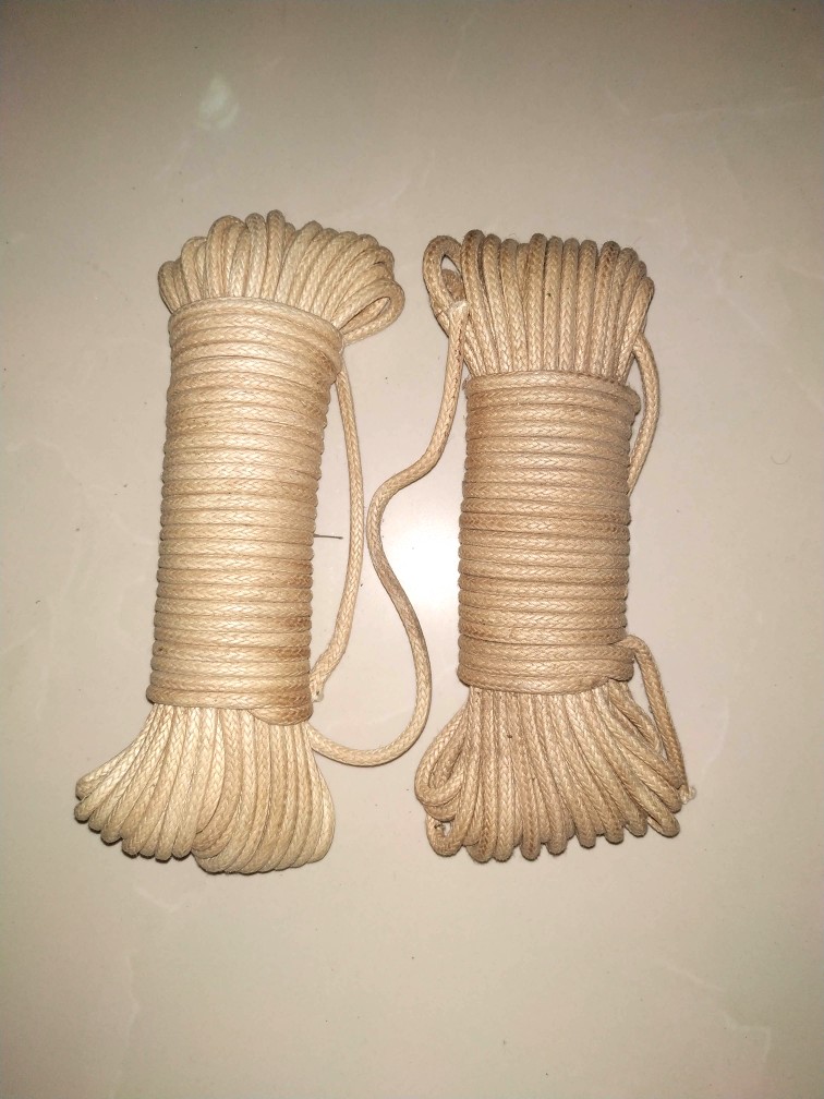 The new 70s production of the linen umbrella rope early