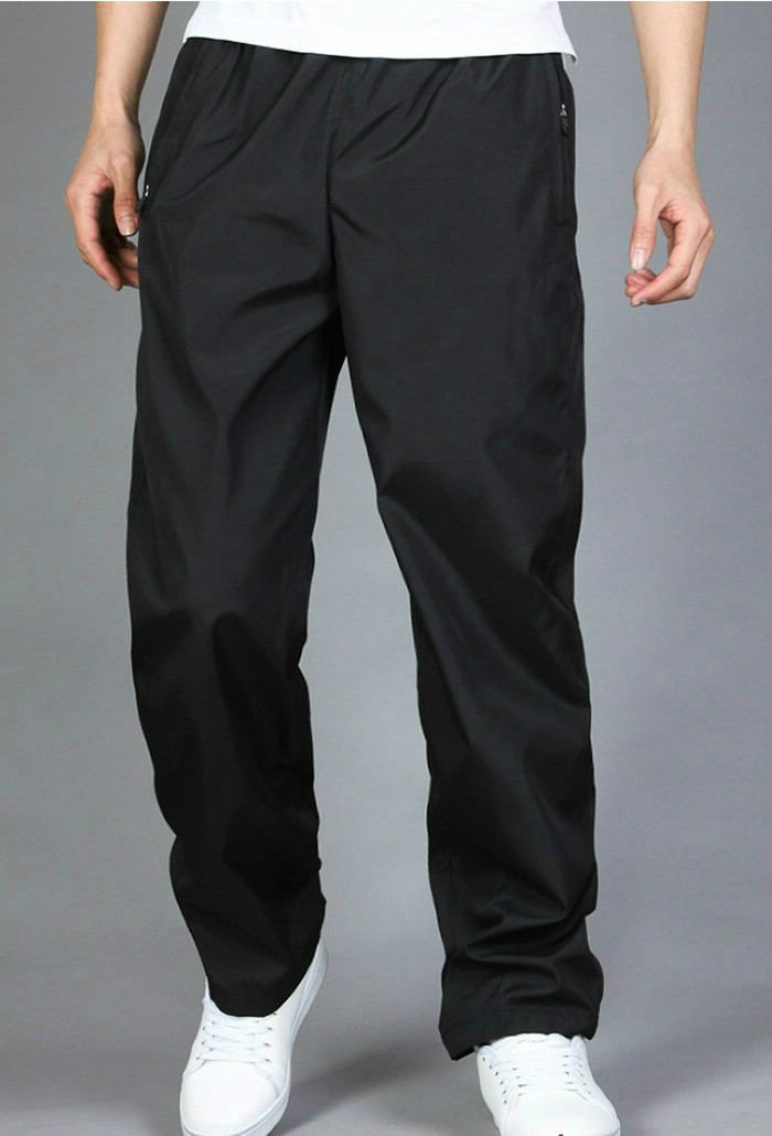 Quần thể thao mùa xuân và mùa thu quần tây nam giản dị cộng với nhung dày polyester nhanh khô quần trẻ trung quần thun nam