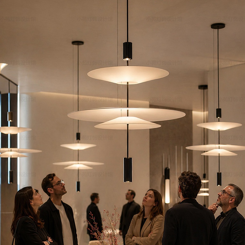 Italian Vibia Flamingo Designer High-End Restaurant Pendant Light Flamingo Lamp Study Bedroom Ufo Lamp Italian Vibia Flamingo Designer High-End Restaurant Pendant Light Flamingo Lamp Study Bedroom Ufo Lamp