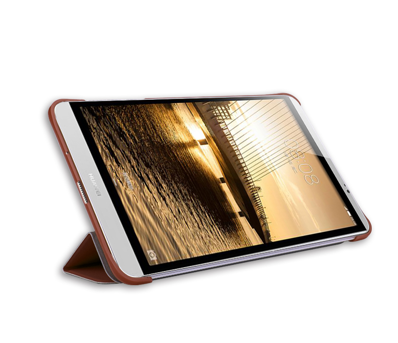 Ốp lưng bảo vệ máy tính bảng Huawei m2 Máy tính bảng 8 inch M2-801w / 803L giả da phụ kiện khung + phim