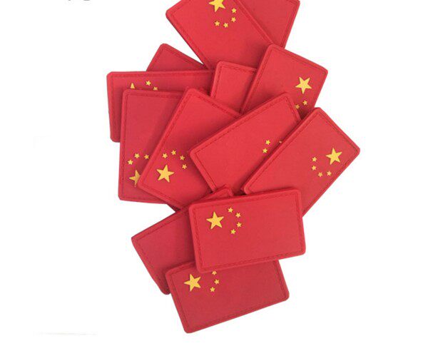 Military fans custom custom personality PVC Velcro rubber seal outdoor epaulettes bag stickers chest strips national flag stickers accessories badges