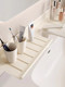 French Ziwoo Cream-Style Washbasin Shelf Bathroom Vanity Sink Bathroom Mirror Front Storage Rack