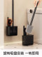 French ZIWOO medieval style suction cup toilet brush household no dead corner wall-mounted bathroom toilet set
