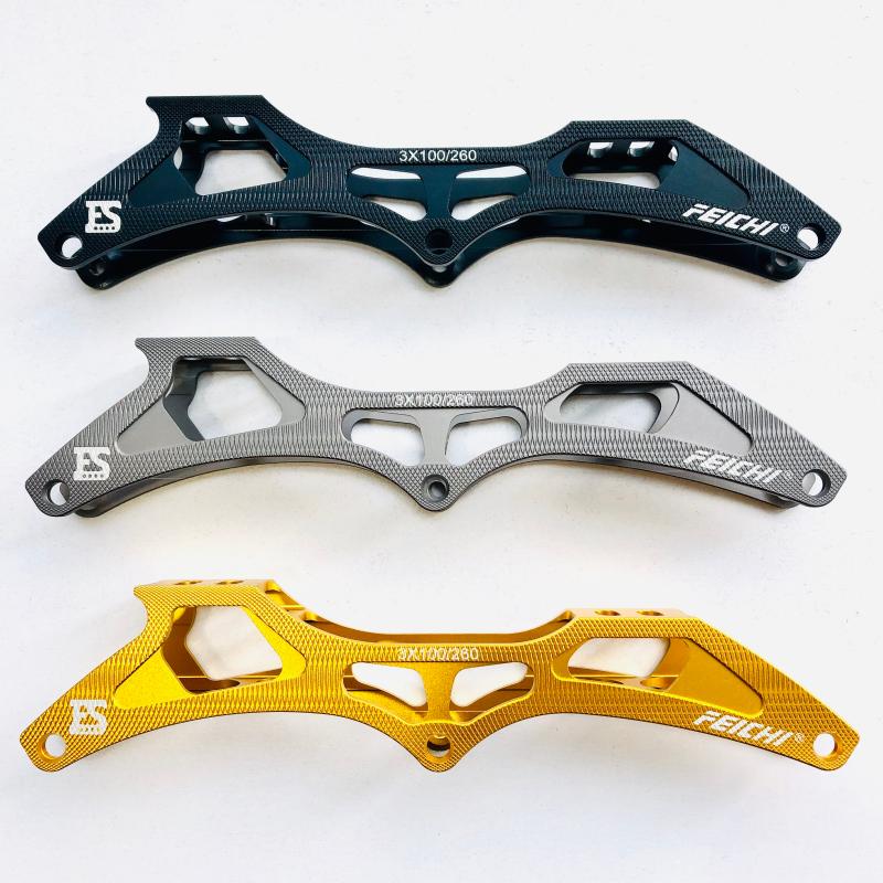 Original Loaded Fly professional 3 wheels Children short track Speed wheel sliding tool holder Race speed skating sole seat