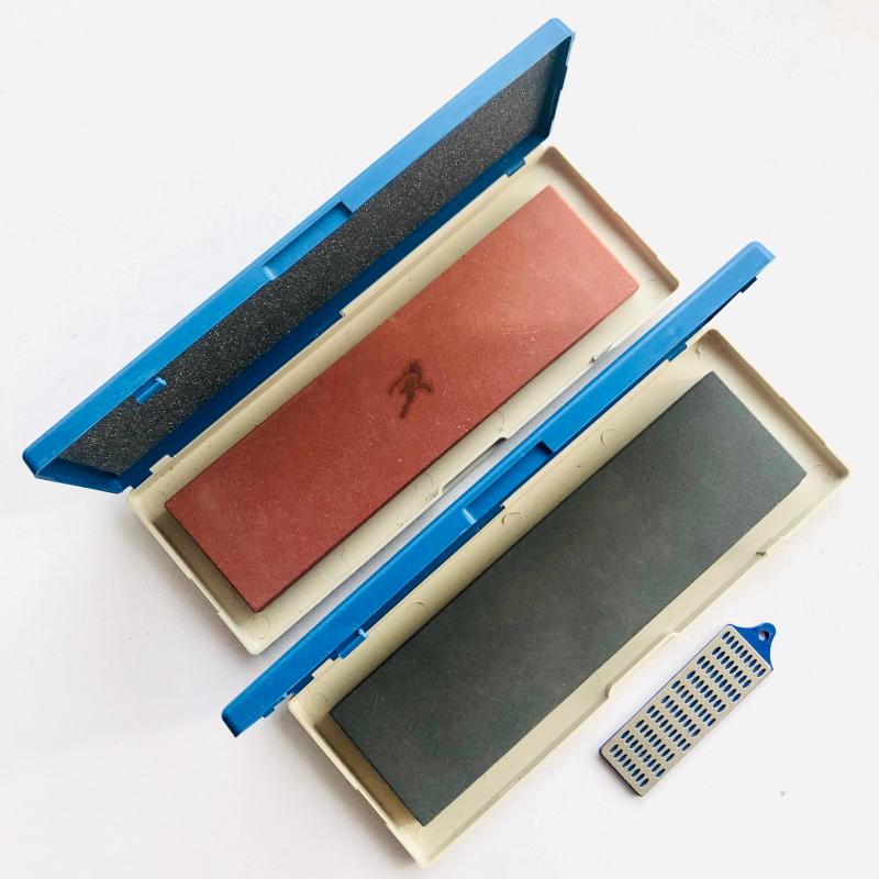 Flying Relaxation Superior Professional Boxed Oil Stone Speed Skating Ice Knife Shoes Charred Boron Advanced Grindstone Diamond Stones