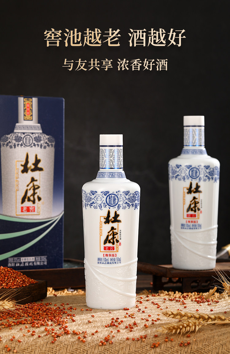 安享好物 安享A级白酒-杜康老窖 尊享白酒 国标 