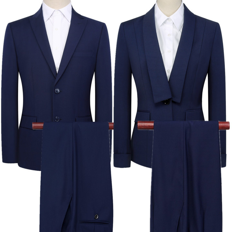 Lexus 4S Store Suit for Men and Women, Suit and Trousers Set, Royal Blue, Slim Fit, Wrinkle-Free Workwear, Professional Attire Lexus 4S Store Suit for Men and Women, Suit and Trousers Set, Royal Blue, Slim Fit, Wrinkle-Free Workwear, Professional Attire