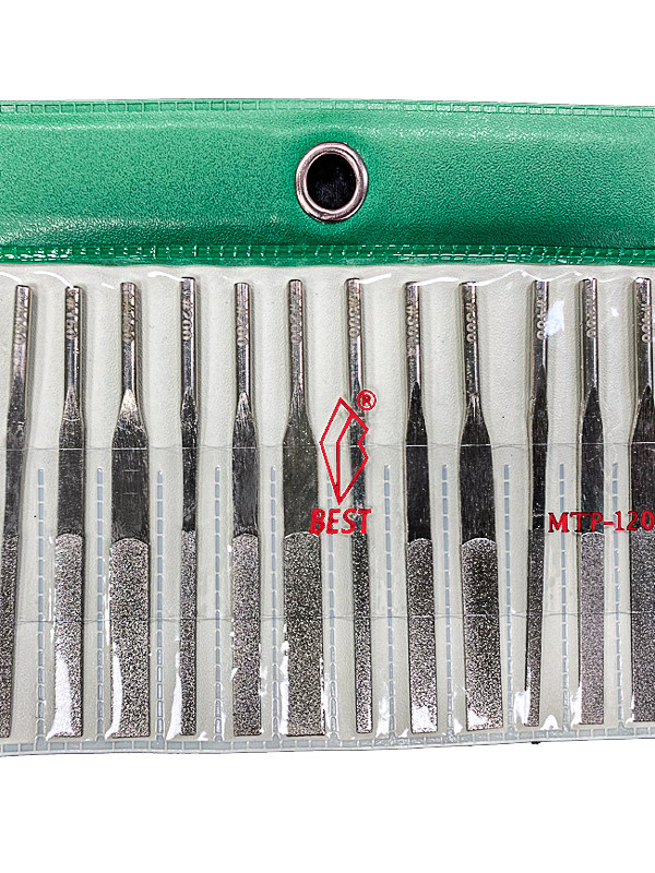 Mingsha Yipin Diamond File 120 Ultrasonic Super Hard Alloy File Flat Oblique Flat Vibration File