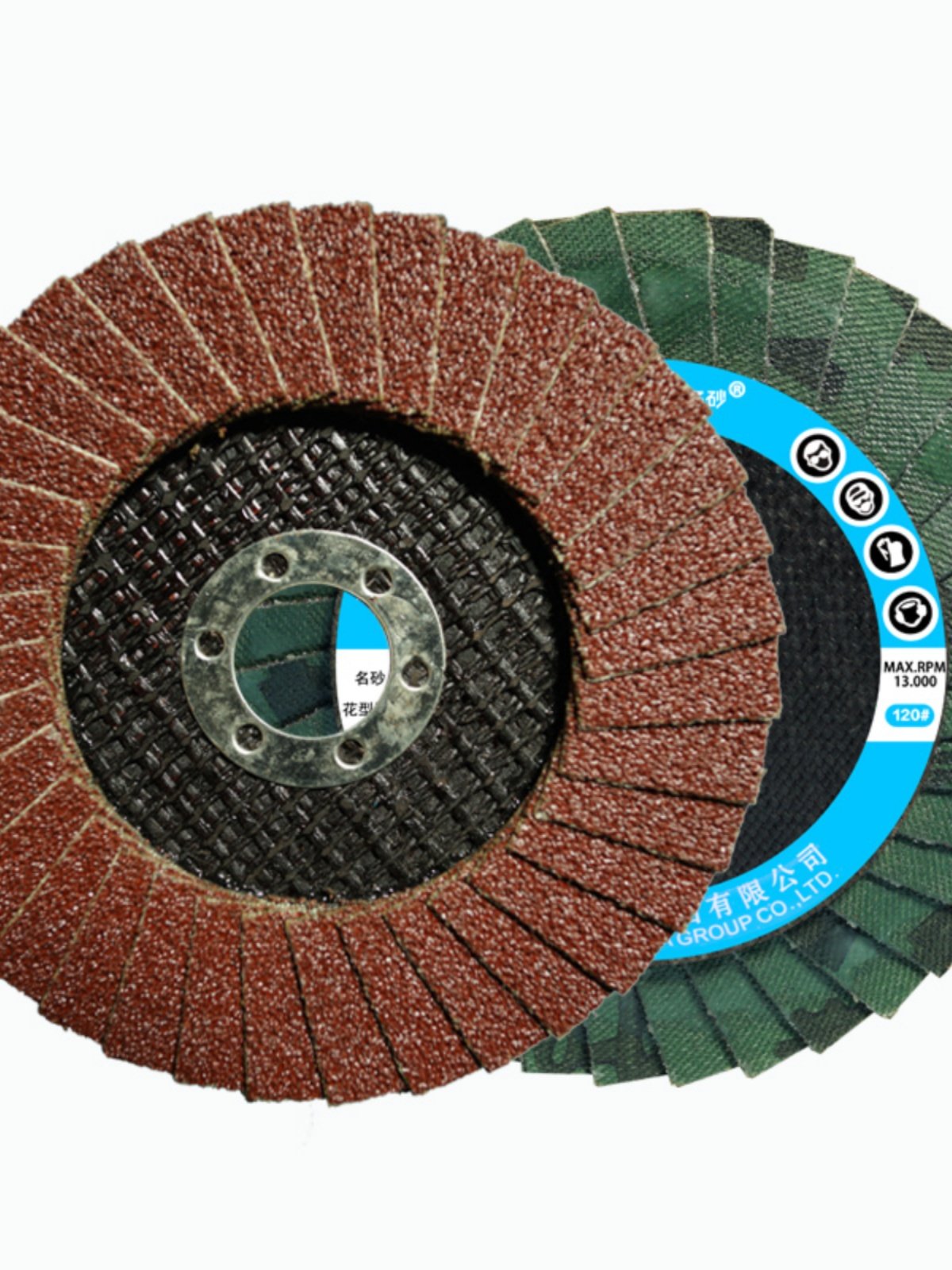 Abrasive Flap Disc for Angle Grinder 100*16 Mesh Thin Disc for Stainless Steel Metal Patterned Wheel Polishing Disc