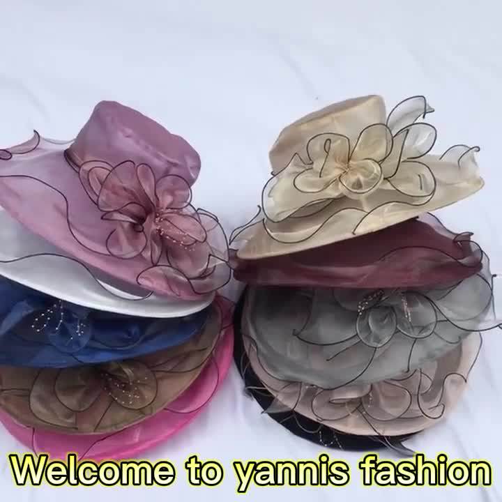 Elegant Sun Hats for Women - Perfect for Tea & Travel display picture 1