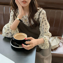 Spring clothing 2021 The new French style small crowdsourced light extravagant Temperament Fried Street Shatt harnesses suit one-piece dress children