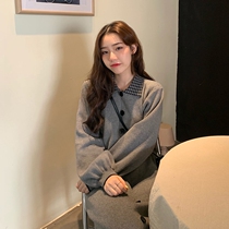 Autumn Clothing 2020 Square Collar Design Sensation Small Crowdbombing Street French Style Tea Hysteria Street Beating Undercoat Children Autumn winter