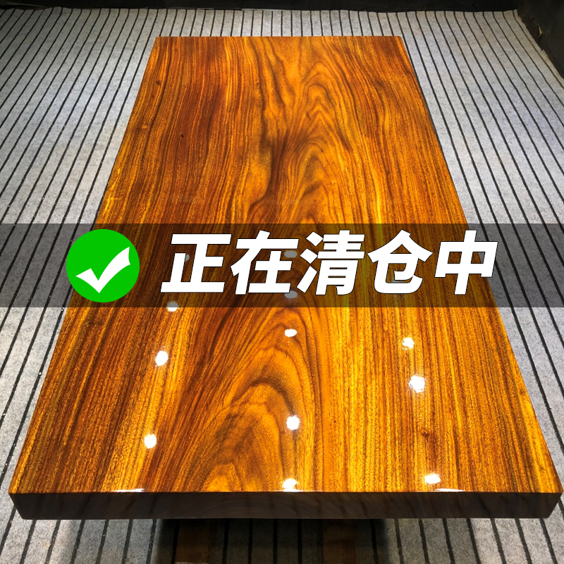 Okan Solid Wood Large Plate Log Basil Flowers Pear Wood Tea Table Plate Tea Table Walnuts Table Barflower Boss Desk