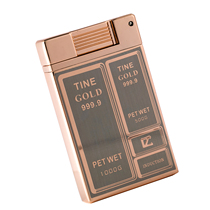 Chenlong induction lighter inflatable touch windproof red flame creative forward rolling ignition ultra-sensitive good quality