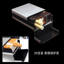 The Love Shii Come Fu Cigarette Case 20 Loaded Boutique Slip Cover Cigarette aluminum plastic alloy slip cover cigarette case Soft shell
