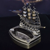 Креативная пепельница, зажигалка для офиса