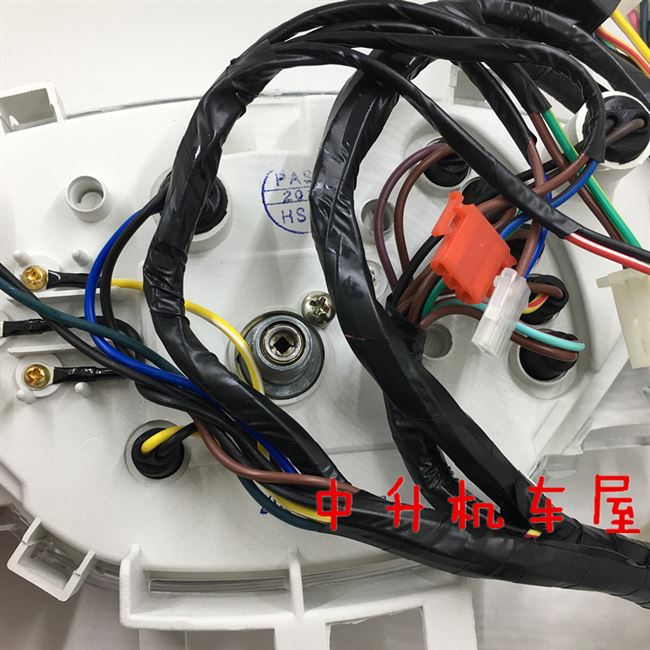 Xây dựng Yamaha cong chùm xe jym110-a Fufa f8 cụ js110 Ling Ying Lingya mã mét - Power Meter đồng hồ điện tử xe vision